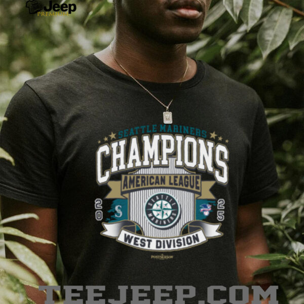 Mlb Seattle Mariners ’47 2025 AL West Division Champions Tee
