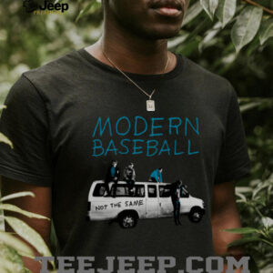 Modern Baseball Back in the Van T Shirt Modern Baseball Merch