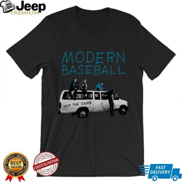 Modern Baseball Back in the Van T Shirt Modern Baseball Merch