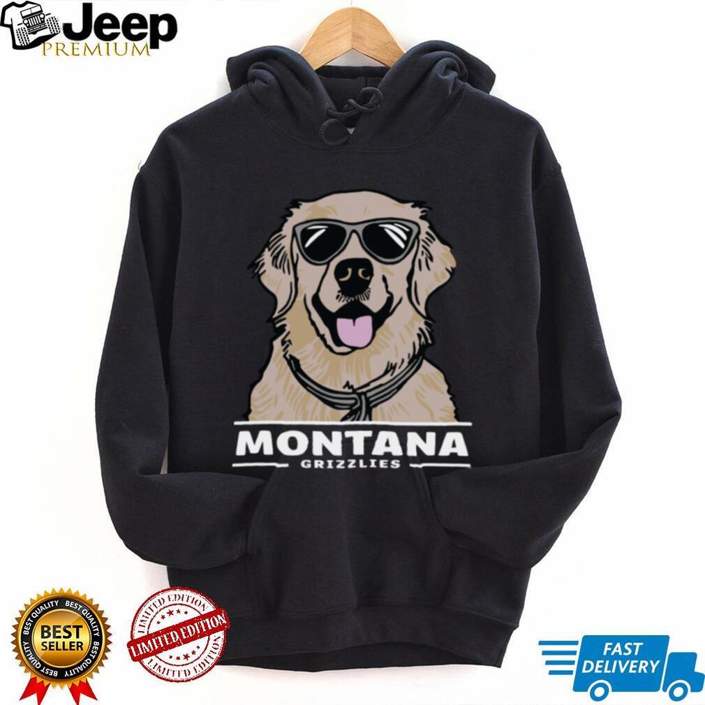 Montana Grizzlies ComfortWash Dog Tee Montana Grizzlies ComfortWash Dog Tee