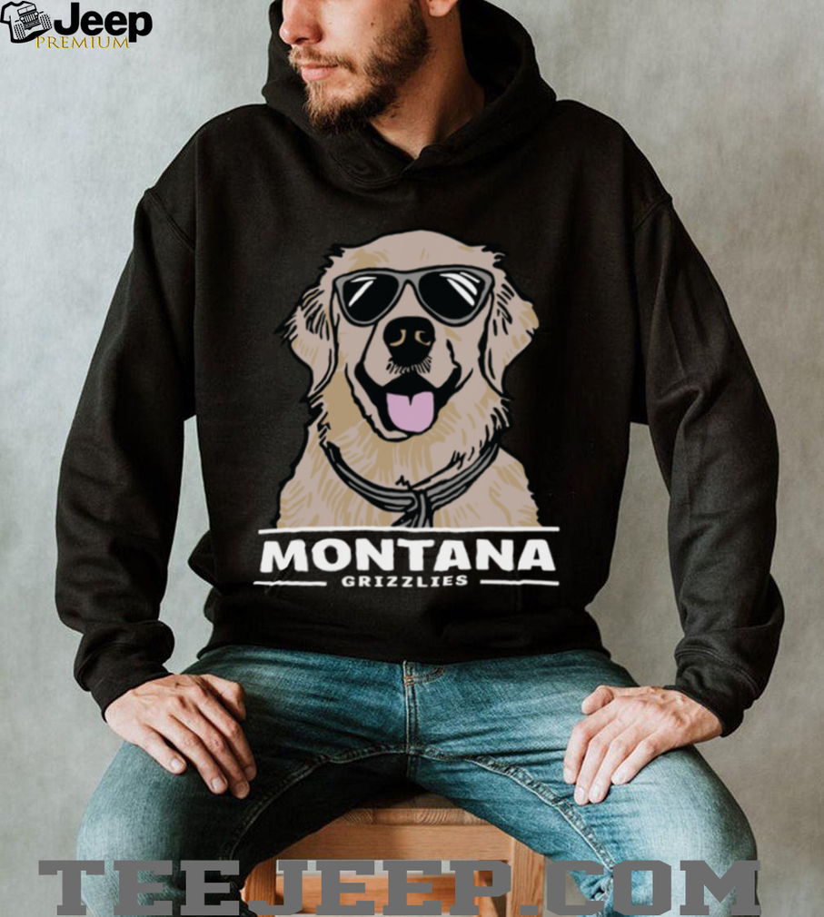 Montana Grizzlies ComfortWash Dog Tee Montana Grizzlies ComfortWash Dog Tee