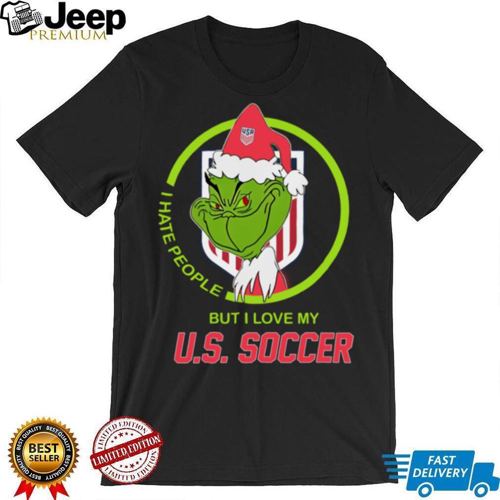 The Grinch I Hate People But I Love My U.S. Soccer Shirt The Grinch I Hate People But I Love My U.S. Soccer Shirt