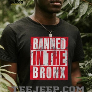 NESN Banned In The Bronx Banner T Shirt