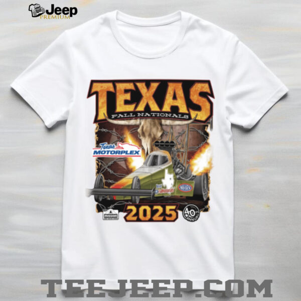 NHRA NitroMall Shop 2025 Texas NHRA FallNationals Event Shirt