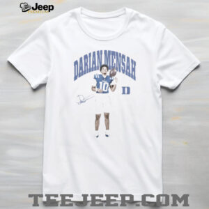 NIL Store Duke Football Darian Mensah Portrait T Shirt