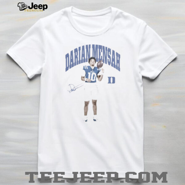 NIL Store Duke Football Darian Mensah Portrait T Shirt