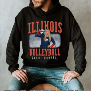 NIL Store Illinois Volleyball Sophi Randall Illustrated T Shirt