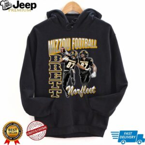 NIL Store Mizzou Football Brett Norfleet Pepper Illustrated T Shirt