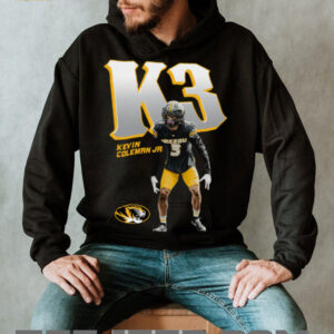 NIL Store Mizzou Football Kevin Coleman Jr Illustrated T Shirt