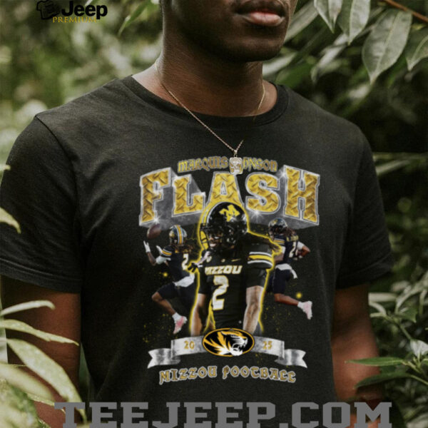 NIL Store Mizzou Football Marquis Johnson Pepper 90s Graphic T Shirt