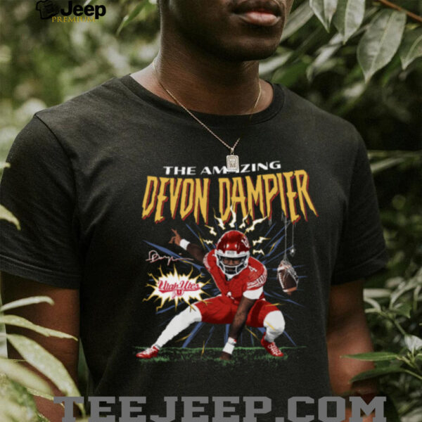 NIL Store Utah Football Devon Dampier The Amazing Devon Dampier T Shirt