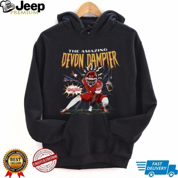 NIL Store Utah Football Devon Dampier The Amazing Devon Dampier T Shirt
