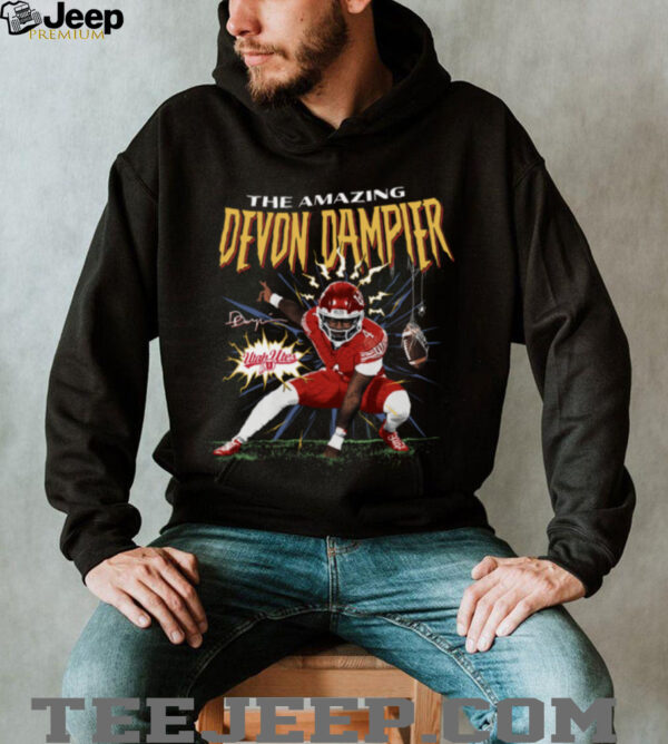NIL Store Utah Football Devon Dampier The Amazing Devon Dampier T Shirt