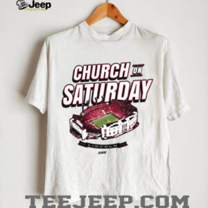 Nebraska Cornhuskers Church On Saturday Smack Apparel TShirt