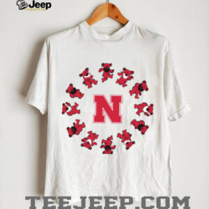 Nebraska X Grateful Dead Circle Bears T Shirt