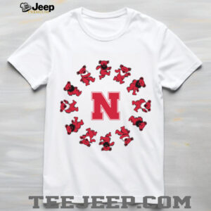 Nebraska X Grateful Dead Circle Bears T Shirt