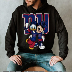New York Giants Disney Donald Duck and Minnie Mouse Shirt