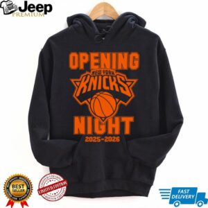 New York Knicks Opening Night 2025 2026 NBA Basketball TShirt