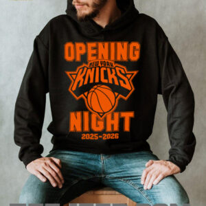 New York Knicks Opening Night 2025 2026 NBA Basketball TShirt
