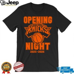New York Knicks Opening Night 2025 2026 NBA Basketball TShirt