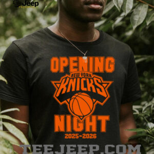 New York Knicks Opening Night 2025 2026 NBA Basketball TShirt