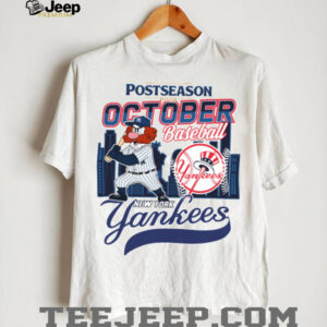 New York Yankees 2025 MLB Postseason October Baseball Logo T Shirt