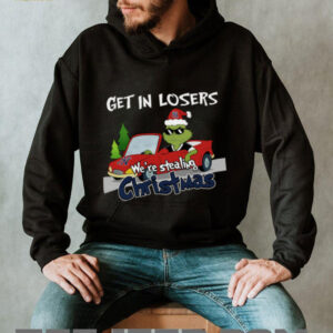 New York Yankees Grinch Christmas T Shirt Get In Losers We’re Stealing Christmas Holiday Tee