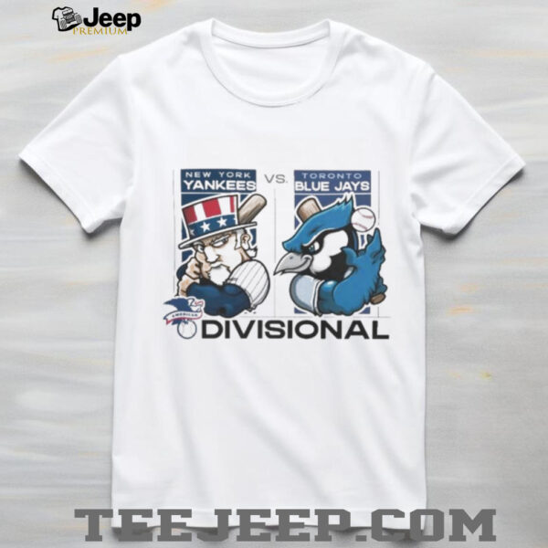 New York Yankees vs Toronto Blue Jays 2025 MLB ALDS Division Series Mascot T shirt