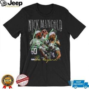 Nick Mangold New York Jets NFL Football 1984 2025 The Legends storm graphic shirt