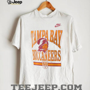 Nike Tampa Bay Buccaneers White 50th Anniversary Essential Short Sleeve T Shirt