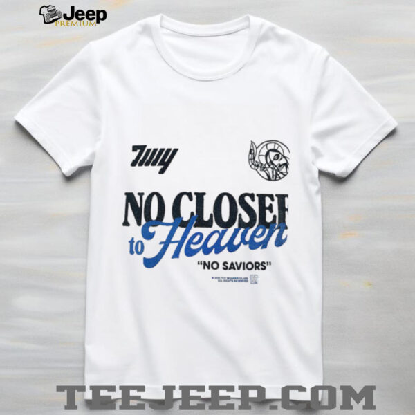 No Closer To Heaven 10 Year Anniversary shirt