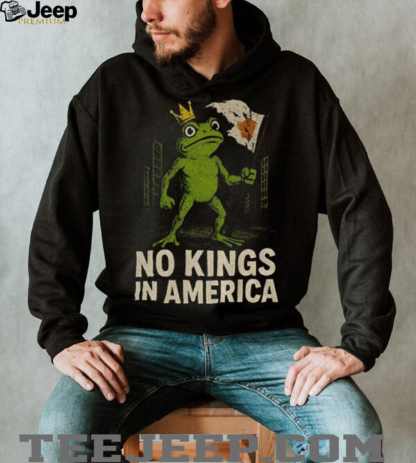 No Kings in America Frog shirt