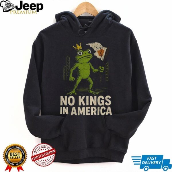 No Kings in America Frog shirt