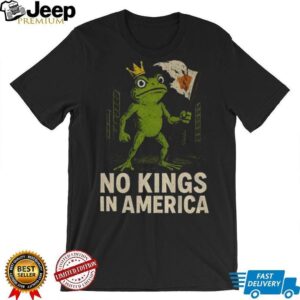 No Kings in America Frog shirt