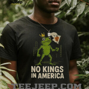 No Kings in America Frog shirt