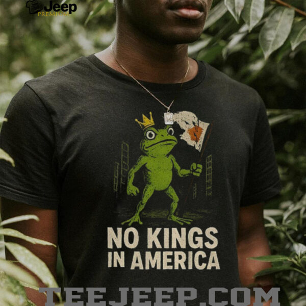 No Kings in America Frog shirt