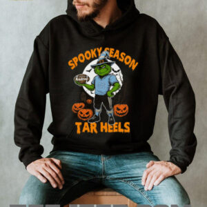 North Carolina Tar Heels Halloween Tee – Spooky Season NCAA Football Shirt – Custom Name Grinch Fan Gear