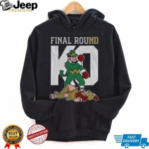 Notre Dame Fighting Irish vs USC Trojans Final Round KO Mascot shirt