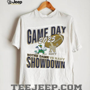 Notre Dame vs Navy Football Tee Fighting Irish Game Day Shirt