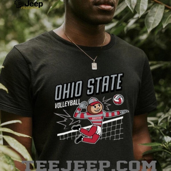 OSU Buckeyes Shop Ohio State Buckeyes Brutus Volleyball T Shirt