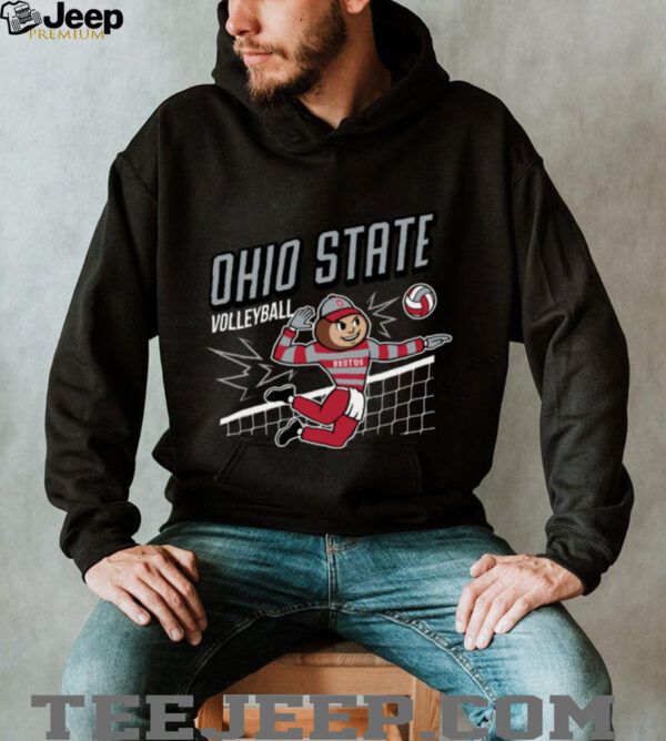 OSU Buckeyes Shop Ohio State Buckeyes Brutus Volleyball T Shirt
