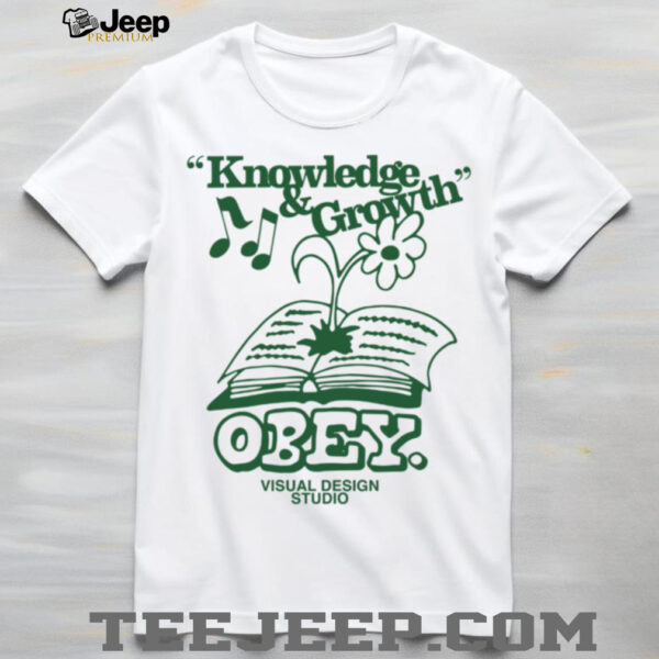 Obey Merchandise Knowledge And Growth Shirt