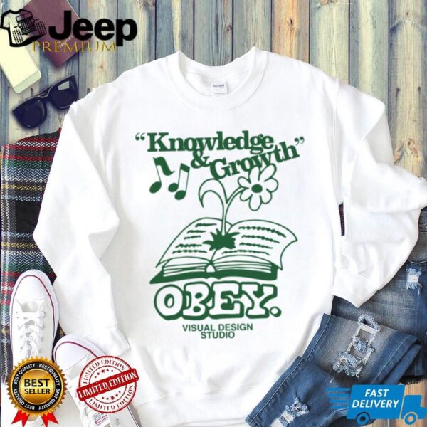 Obey Merchandise Knowledge And Growth Shirt