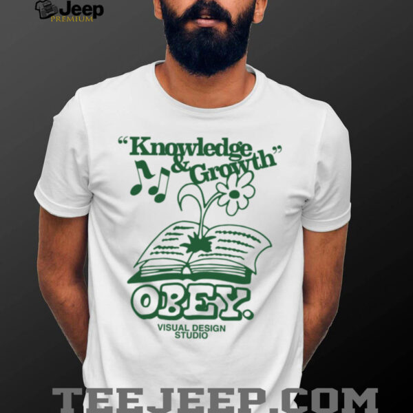 Obey Merchandise Knowledge And Growth Shirt