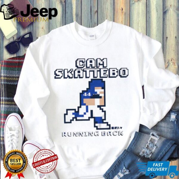 Official Cam Skattebo Retro Baller Running Back New York Giants NFL t shirt