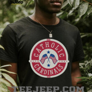 Official Catholic University Cardinals ComfortWash Flag 2025 Hoodie