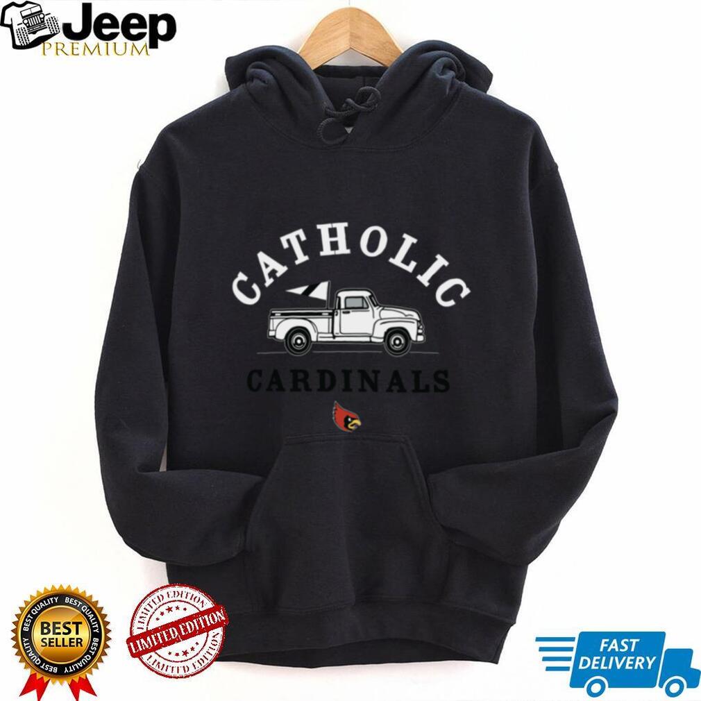 Official Catholic University Cardinals ComfortWash Truck 2025 Hoodie