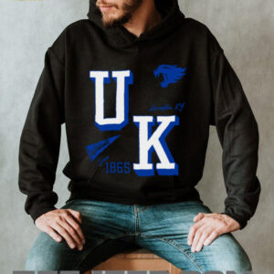 Official Kentucky Wildcats Blitz Roll Call Logo Since 1865 Hoodie