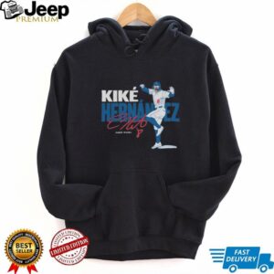 Official Kiké Hernández Los Angeles Dodgers MLB Slash Line Signature Painting t shirt