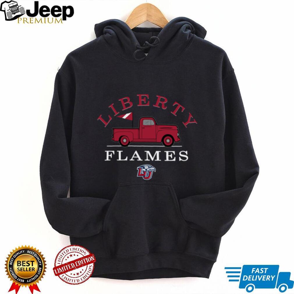 Official Liberty Flames ComfortWash Truck 2025 Hoodie